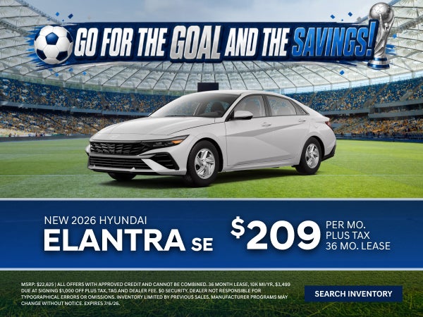 NEW 2026 HYUNDAI ELANTRA SE
