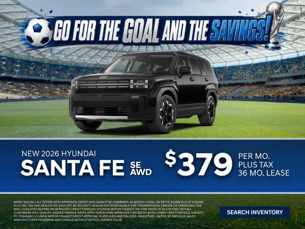 NEW 2026 HYUNDAI SANTA FE SE AWD